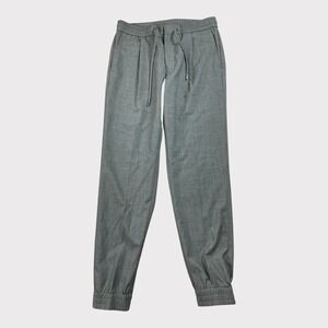 Suitsupply Ames Pleat EBEC Grey Wool Joggers Vitale Barberis Canonico Mens 34x30